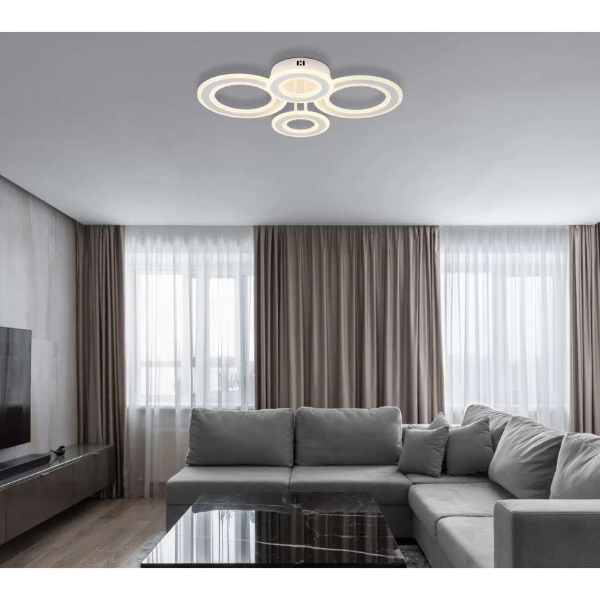 Globo - LED Ceiling Light LED/54W/230V 3000/4200/6000K 59x42 cm