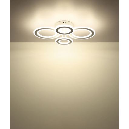 Globo - LED Ceiling Light LED/54W/230V 3000/4200/6000K 59x42 cm