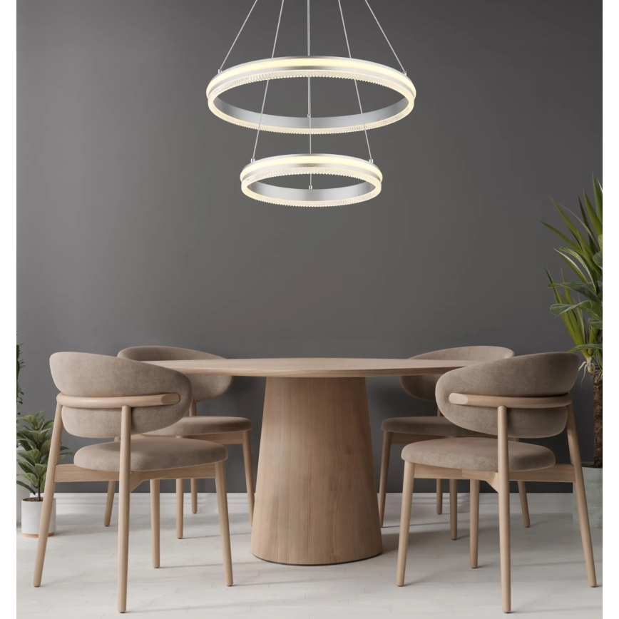 Globo - LED Dimmable Cable Pendant Light LED/60W/230V 2700-6000K + Remote Control