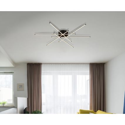 Globo - LED Ceiling light LED/40W/230V 3000K black