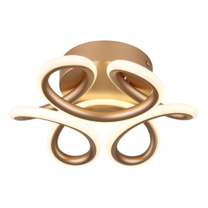 Globo - LED Ceiling light LED/24W/230V 2700/4000/6000K d. 26 cm gold