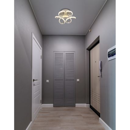 Globo - LED Ceiling light LED/24W/230V 2700/4000/6000K d. 26 cm matte chrome