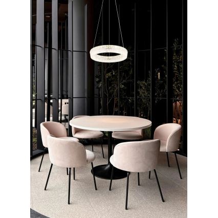 Globo - LED Dimmable Pendant Light on Cable LED/24W/230V 2700-6000K Clear + Remote Control