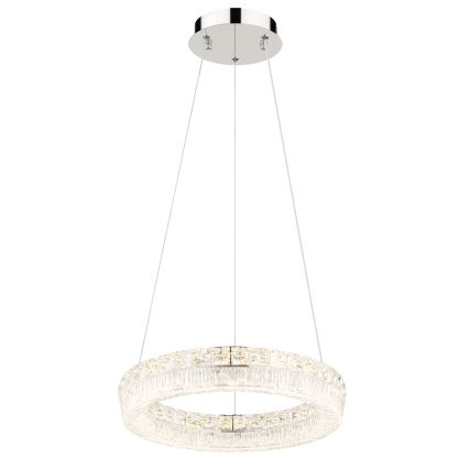 Globo - LED Dimmable Pendant Light on Cable LED/24W/230V 2700-6000K Clear + Remote Control