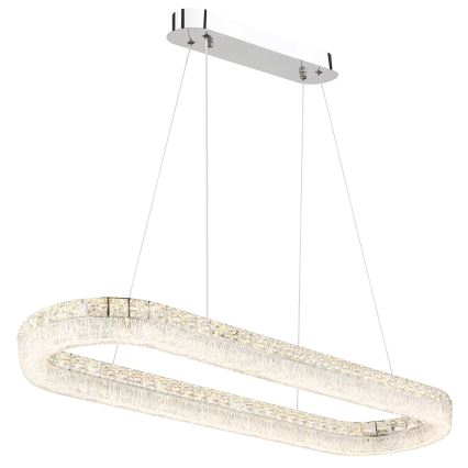 Globo - Dimmable LED Pendant on Cable LED/40W/230V 2700-6000K Clear + Remote Control