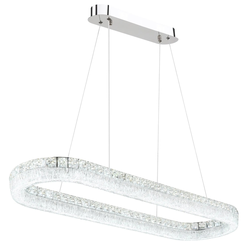 Globo - Dimmable LED Pendant on Cable LED/40W/230V 2700-6000K Clear + Remote Control