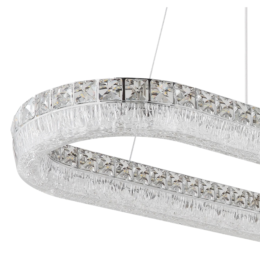 Globo - Dimmable LED Pendant on Cable LED/40W/230V 2700-6000K Clear + Remote Control