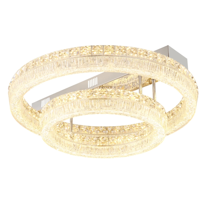 Globo - Dimmable LED ceiling light 60W/230V 2700–6000K, clear + remote control