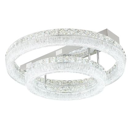 Globo - Dimmable LED ceiling light 60W/230V 2700–6000K, clear + remote control