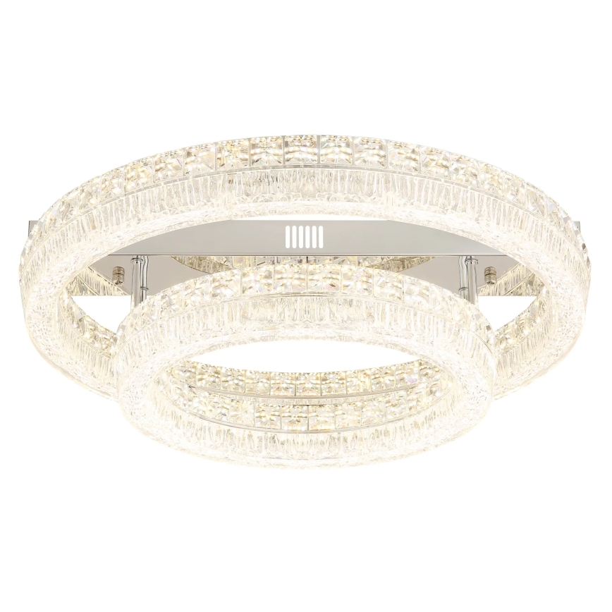 Globo - Dimmable LED ceiling light 60W/230V 2700–6000K, clear + remote control