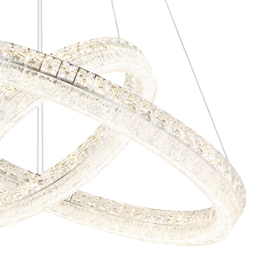 Globo - LED Dimmable Cable Pendant Light LED/72W/230V 2700-6000K clear + remote control