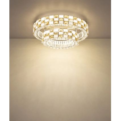 Globo - Dimmable LED Ceiling Light LED/55W/230V 2700-6000K Ø 61 cm + remote control