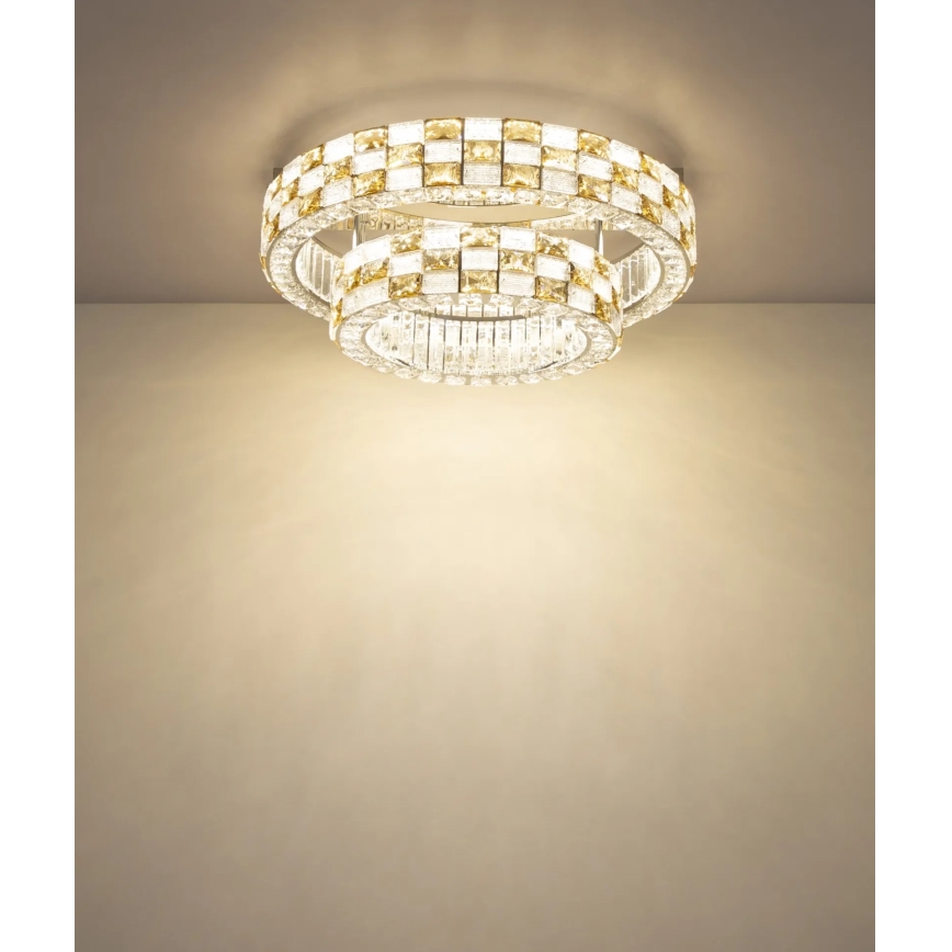 Globo - Dimmable LED Ceiling Light LED/55W/230V 2700-6000K Ø 61 cm + remote control