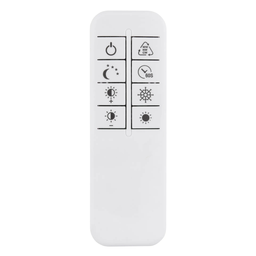 Globo - Dimmable LED Ceiling Light LED/60W/230V 2700-6500K 80,8x99,2 cm Brown + Remote Control