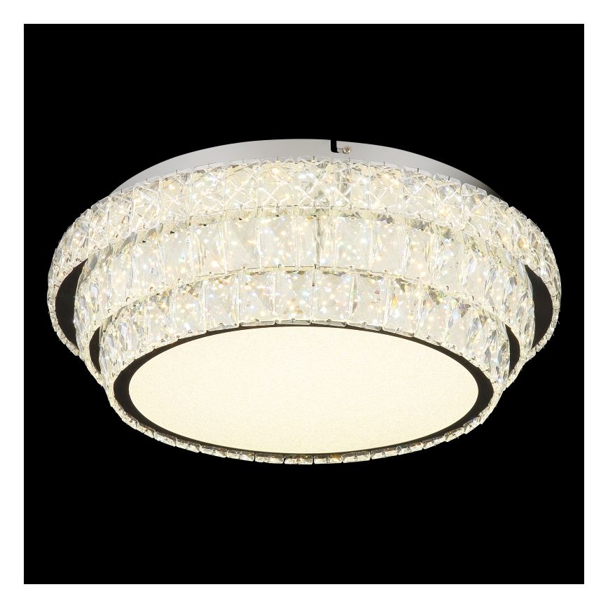 Globo - LED Dimmable ceiling light LED/48W/230V 2700-6000K d. 50 cm white + remote control