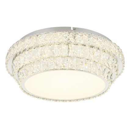 Globo - LED Dimmable ceiling light LED/48W/230V 2700-6000K d. 50 cm white + remote control