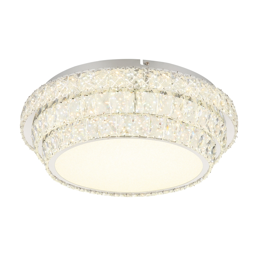 Globo - LED Dimmable ceiling light LED/48W/230V 2700-6000K d. 50 cm white + remote control