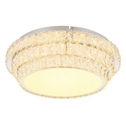 Globo - LED Dimmable ceiling light LED/48W/230V 2700-6000K d. 50 cm white + remote control