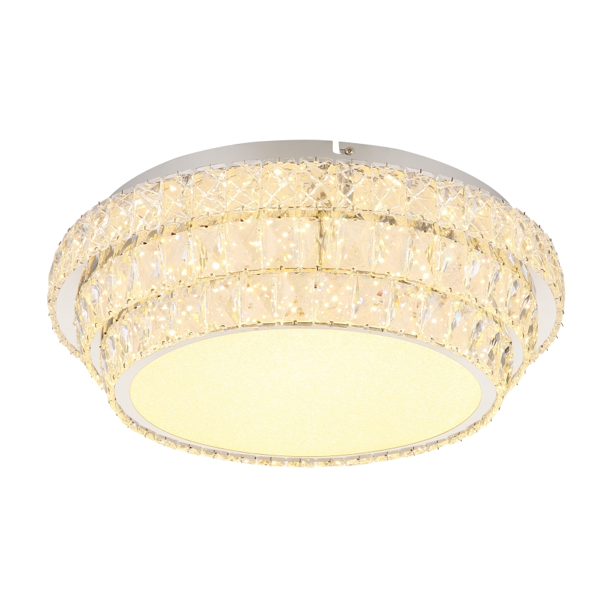 Globo - LED Dimmable ceiling light LED/48W/230V 2700-6000K d. 50 cm white + remote control