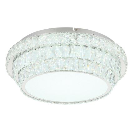 Globo - LED Dimmable ceiling light LED/48W/230V 2700-6000K d. 50 cm white + remote control