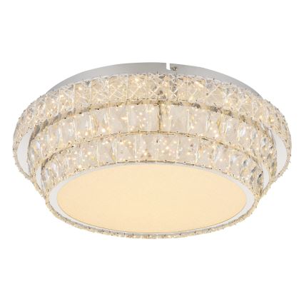 Globo - LED Dimmable ceiling light LED/48W/230V 2700-6000K d. 50 cm white + remote control