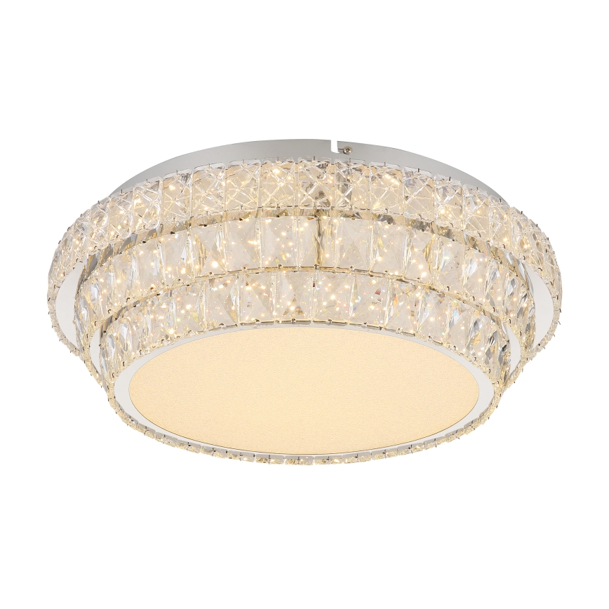 Globo - LED Dimmable ceiling light LED/48W/230V 2700-6000K d. 50 cm white + remote control