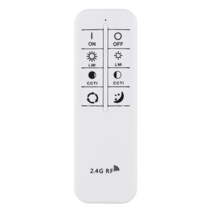 Globo - LED Dimmable ceiling light LED/48W/230V 2700-6000K d. 50 cm white + remote control