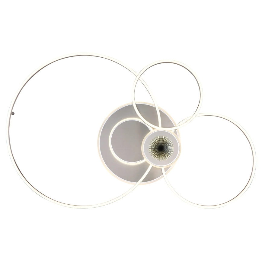 Globo - Dimmable LED Ceiling Light LED/36W/230V 2700-6000K Silver + Remote Control