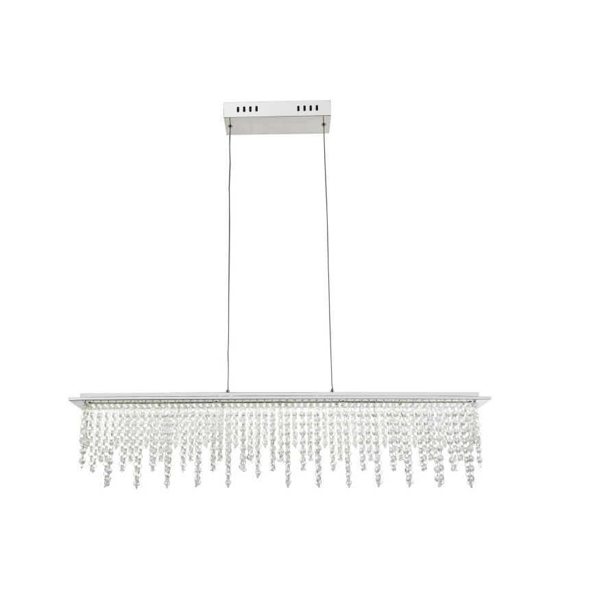 Globo - LED Dimmable crystal chandelier on a string LED/24W/230V 3000-6000K + remote control