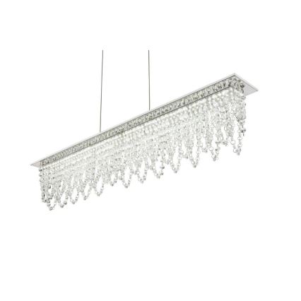 Globo - LED Dimmable crystal chandelier on a string LED/24W/230V 3000-6000K + remote control
