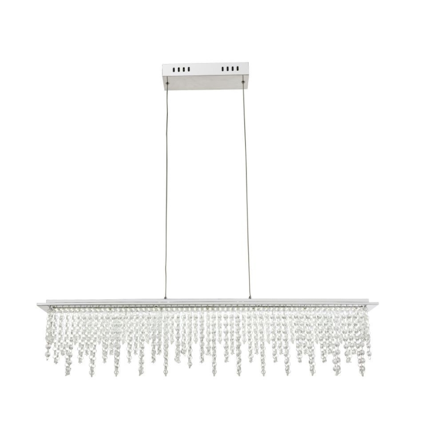Globo - LED Dimmable crystal chandelier on a string LED/24W/230V 3000-6000K + remote control