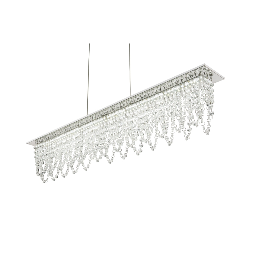 Globo - LED Dimmable crystal chandelier on a string LED/24W/230V 3000-6000K + remote control