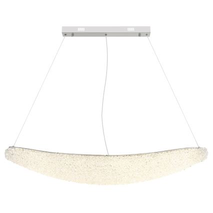 Globo - Dimmable LED Cable Pendant Light LED/40W/230V 2700-6000K Polished Chrome + Remote Control