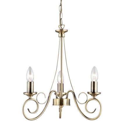 Globo - Chandelier on a chain 3xE14/40W/230V