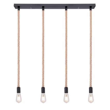 Globo - Chandelier on a string 4xE27/60W/230V