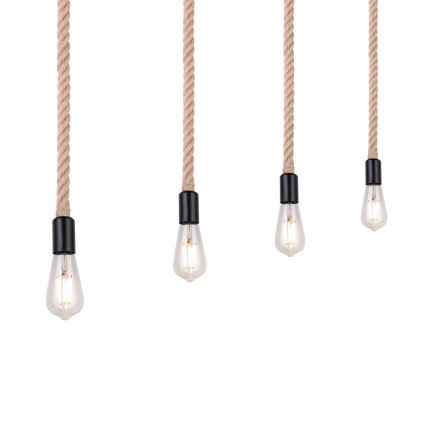 Globo - Chandelier on a string 4xE27/60W/230V