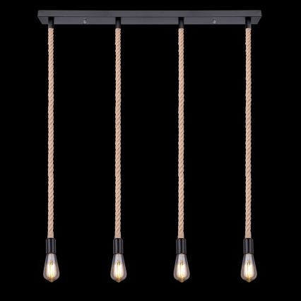 Globo - Chandelier on a string 4xE27/60W/230V