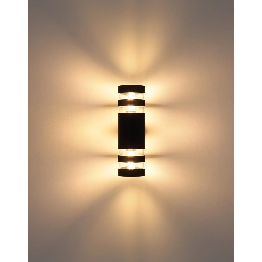Globo - Wall light 2xE27/10W/230V black