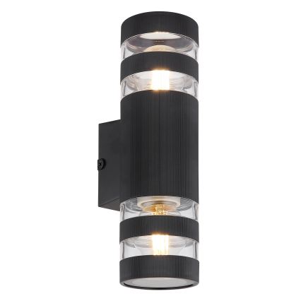 Globo - Wall light 2xE27/10W/230V black