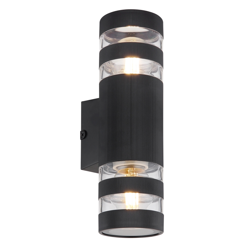 Globo - Wall light 2xE27/10W/230V black