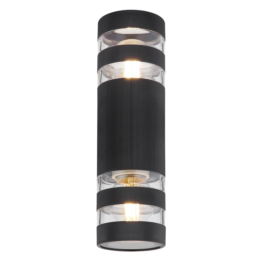Globo - Wall light 2xE27/10W/230V black