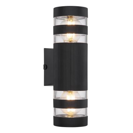 Globo - Wall light 2xE27/10W/230V black