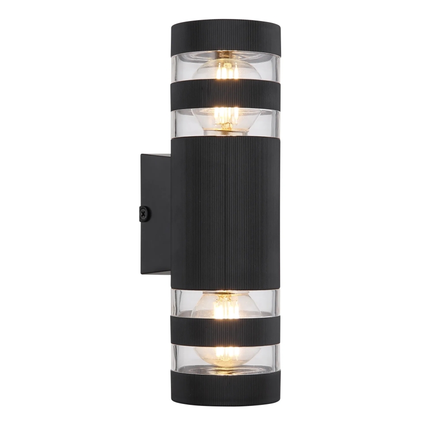 Globo - Wall light 2xE27/10W/230V black