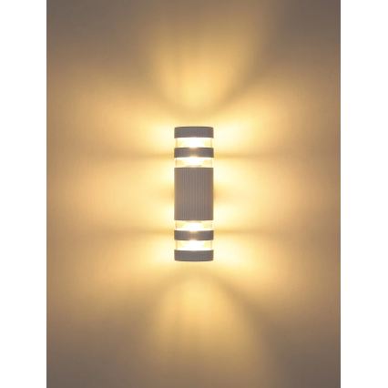 Globo - Wall Light 2x E27/10W/230V White