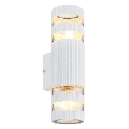 Globo - Wall Light 2x E27/10W/230V White