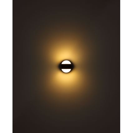 Globo - LED Dimmable rechargeable touch wall light LED/1,4W/5V 1800 mAh black