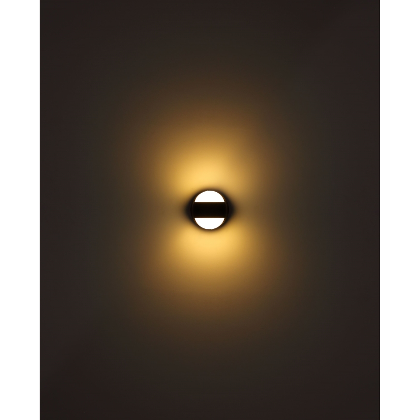 Globo - LED Dimmable rechargeable touch wall light LED/1,4W/5V 1800 mAh black