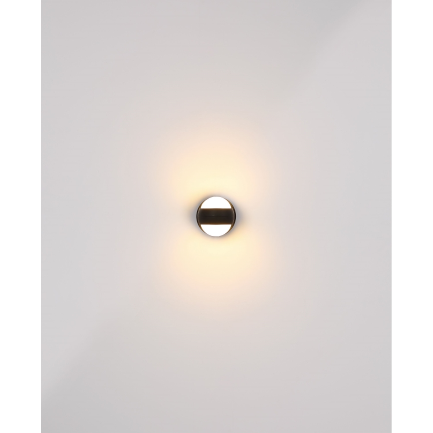Globo - LED Dimmable rechargeable touch wall light LED/1,4W/5V 1800 mAh black