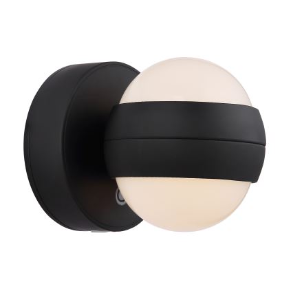 Globo - LED Dimmable rechargeable touch wall light LED/1,4W/5V 1800 mAh black