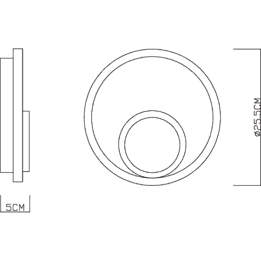 Globo - LED Wall Light LED/16W/230V 3000K